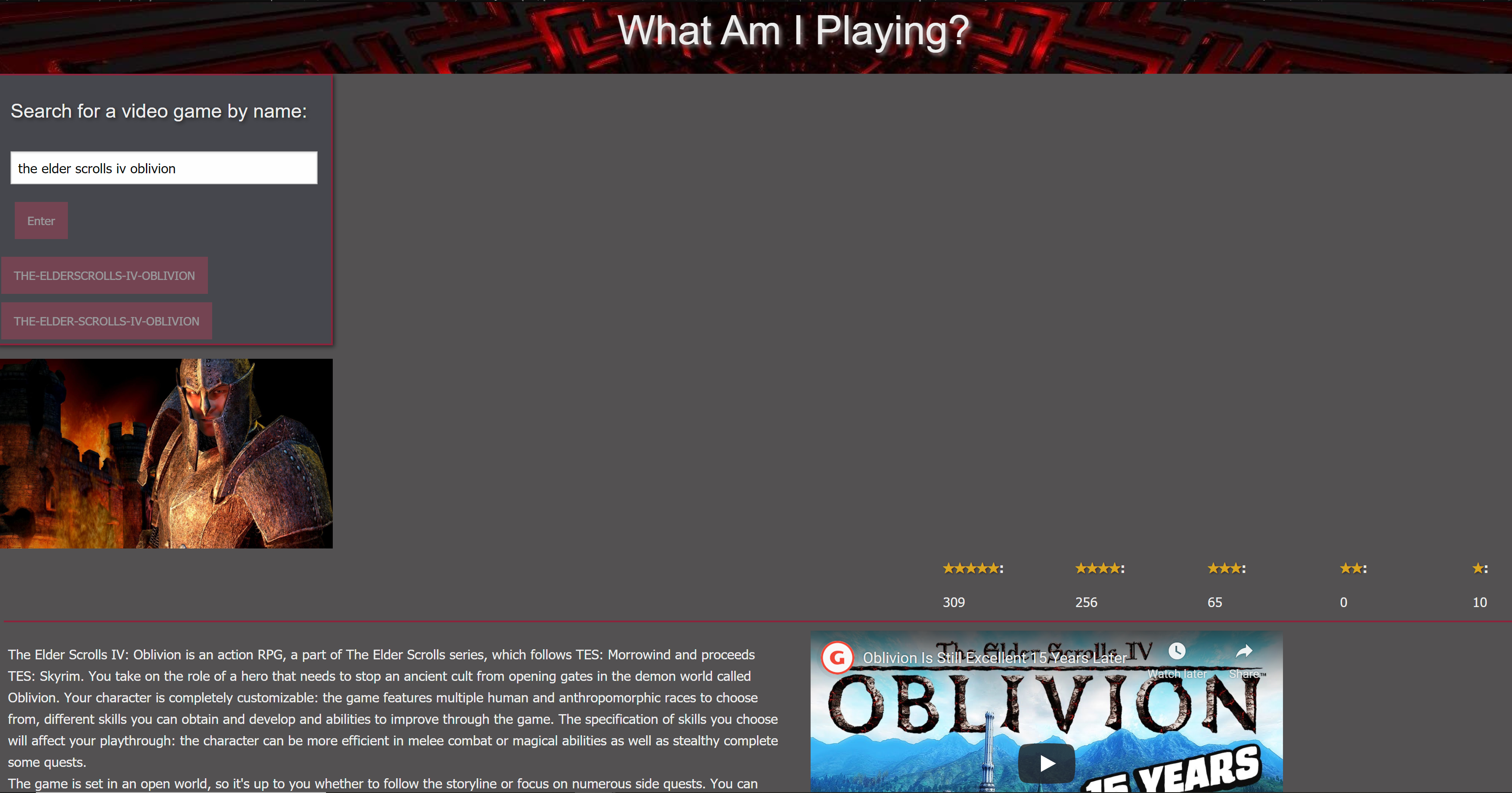 Game Search App
